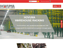 Tablet Screenshot of hovuma.com